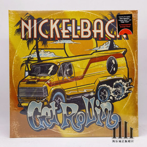 Nickelback Get Rollin LP 限量透明橙胶 黑胶
