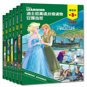 正版 迪士尼英语分级读物基础级第3级全套6册 少儿英语原版绘本儿童课外启蒙漫画书小学生二三年级基础入门学英语自学教材分级阅读