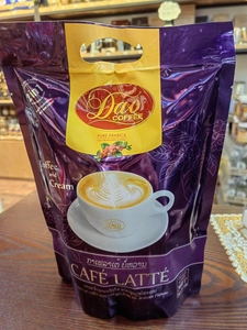 老挝2合一Dao牌拿铁风味无糖有奶香浓丝滑醇正可口二合一咖啡