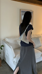 肥肥自制包包女2024新款韩国ins小众设计百搭高级银色单肩腋下包