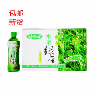 娃哈哈蜂蜜水果绿茶500ml*15瓶/箱果味茶饮料