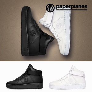 韩国正品代购 PP1338 paperplanes 纸飞机百搭情侣黑色运动跑步鞋