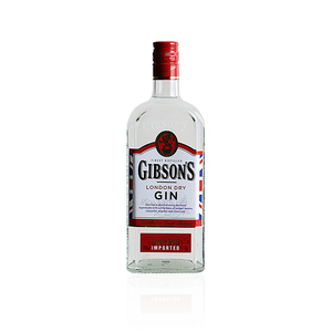 吉普森杜松子酒 GIBSONS LONDON DRY GIN 英国原装进口洋酒 金酒
