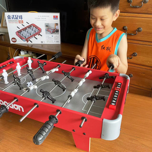 皇冠桌上足球儿童桌游室内男孩玩具桌式家用亲子游戏大号六杆6岁