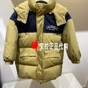 F1ACC4303 mini peace太平鸟童装2022冬新款男童鹅绒羽绒服 1480