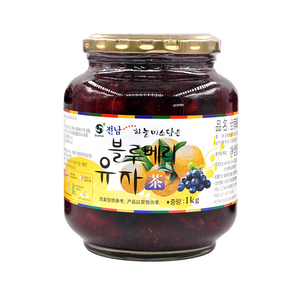 【全南旗舰店】韩国进口全南蜂蜜蓝莓柚子茶果酱冲饮品新品上市