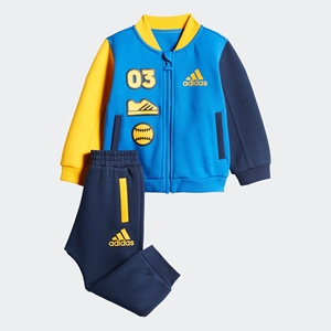 Adidas/阿迪达斯正品2019新款 IN FBOMBER SET婴童训练套装EH3642