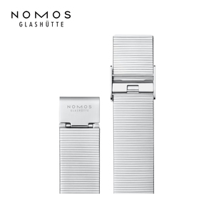 NOMOS原装精钢表带不锈钢金属表带18/19/20mm