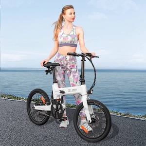 小米HIMO喜摩ZL20折叠电动自行车超轻便携助力电瓶车小型代步单车