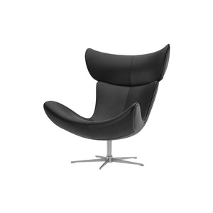 Imola极简单椅旋转设计师轻奢懒人蜗牛椅北欧休闲单人沙发伊莫拉