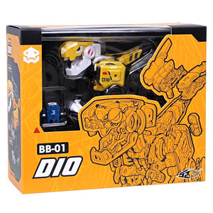 现货52TOYS真狄奥DIO猛兽匣系列BB-01 小恐龙 BEASTBOX变形玩具