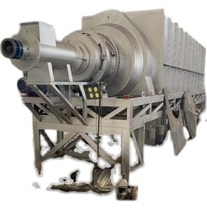 新款椰壳木糠炭化炉制作木碳粉桉树皮杉木皮炭化碳粉机器木炭机