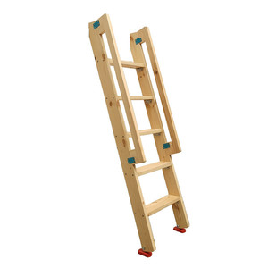 木梯子上下铺寝室梯子儿童高低床家用爬直梯扶手实木阁楼楼梯单卖