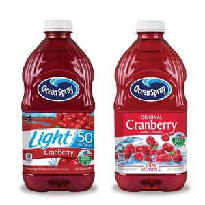 Ocean Spray美国进口优鲜沛蔓越莓果汁1.89L红莓汁调酒