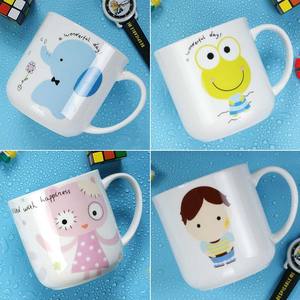 婴儿童刷牙杯漱口杯子卡通可爱韩国创意宝宝牙缸牙杯刷杯陶瓷小童