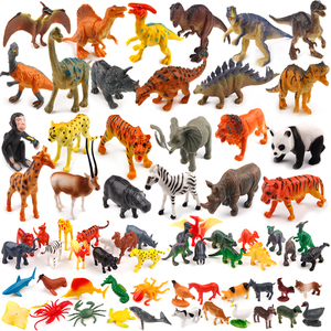 儿童恐龙玩具套装仿真动物世界塑软胶大霸王三角龙模型男女孩玩偶
