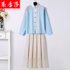 民国风女装汉服改良古风上衣中国风汉元素日常现代学生唐装套装女