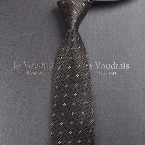 【法国JV】男士真丝领带正装商务结婚窄韩版工作学生8cm礼盒装Z25