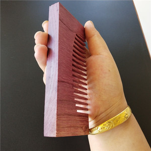 紫罗兰梳子diy木料手工制作梳檀木料加工木料檀木梳子料半成品