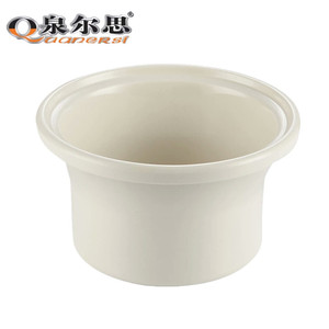泉尔思电炖锅白瓷煲粥电砂锅陶瓷1.5L/2.5L/3.5L/4.5L/6L内胆盖子
