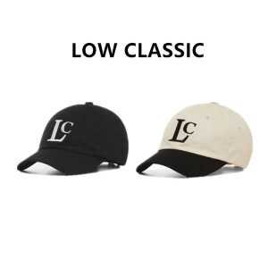 韩国潮牌Low Classic棒球帽吴世勋金泰妍同款LC字母刺绣帽子情侣