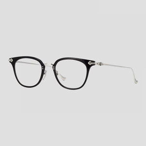 刘涛同款眼镜 克罗心925复古方框近视眼镜架男女板材中金眼镜框潮