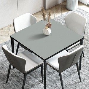 小四方形桌垫纯色桌布防水防油免洗防烫正方形家用八仙桌布餐桌垫
