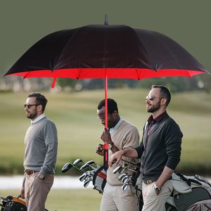 75*8K超大高尔夫双层雨伞3-5人家用雨伞酒店豪车贵宾雨伞