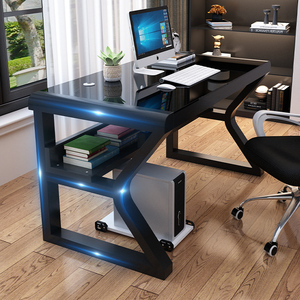 电脑桌台式家用简约现代办公桌学生学习书桌卧室写字台简易电竞桌