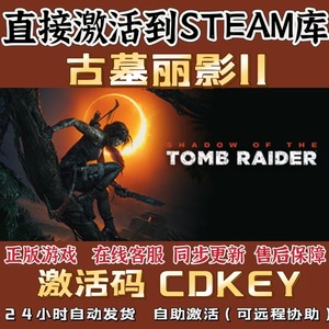 Steam正版 古墓丽影11暗影CDK 国区全球区激活入库 PC中文游戏