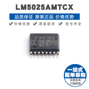 LM5025AMTCX TSSOP16 升降压型双通道有源钳位电压模式PWM控制器