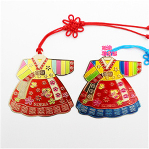 韩国文化用品可爱创意韩服民俗传统工艺品学校活动小礼品赠品奖品