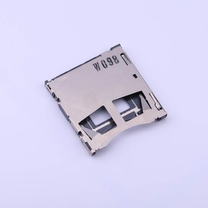 SCDA7A0101进口ALPS  SD卡座 接插件10P外焊接脚式大卡槽