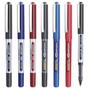 包邮 日本UNI三菱UB-150耐水性走珠笔 UB150直液式水笔签字笔0.5mm/0.38mm学生用办公签字笔水笔