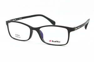 专柜正品  LOTTO/乐途LF625-C01男女时尚钨碳黑色超轻全框眼镜架