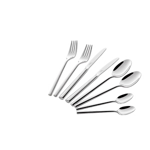 德国双立人阿伯丁西餐具4件套Nova刀叉勺子不锈钢西餐餐具套装