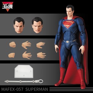 国产 DC漫画 正义联盟 黎明 MAFEX 057超人 关节可动手办玩具模型