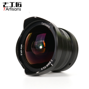 七工匠7.5mm f2.8 II代超广角鱼眼微单镜头e卡口 FX M43口 EOSM