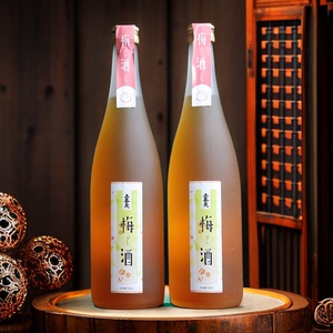 日本进口上喜元梅酒梅子酒果酒高颜值低度甜酒女士酒