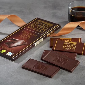 奥乐齐代购德国MOSER ROTH70%85%90%黑/牛奶巧克力125g