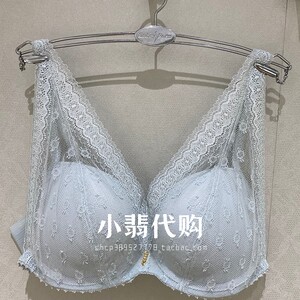 安莉芳专柜正品小胸厚杯上托聚拢文胸女士性感蕾丝无痕内衣EB3718