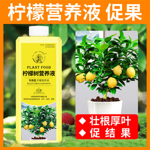 柠檬专用肥营养液柠檬树肥料磷钾复合肥液体磷钾肥花用结果柠檬肥