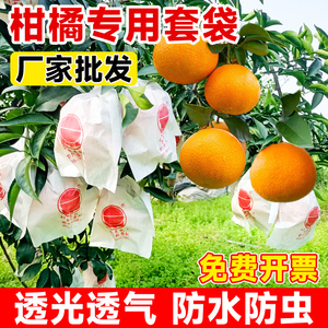 柑橘套袋专用袋耙耙柑橘子果袋丑橘橙子防虫防鸟石榴沃柑水果套袋