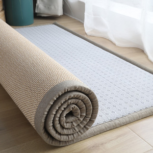日式竹地毯榻榻米地垫定做客厅卧室炕垫民宿凉席飘窗垫竹编织垫子