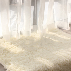 米白色毛毯拍照摄影背景布室内宝宝照相背景毯网红卧室摆拍小地毯