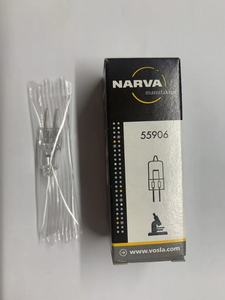 德国利华卤素灯NARVA55906 12V20W 横丝卤钨灯生化仪分光光度计灯