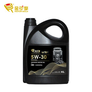 金引擎机油 黑金-合成润滑油5W30 汽车润滑油机油4L 级别SM/CF-4