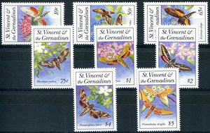 170：圣文森特1993年 蝴蝶 新票 外国邮票BE