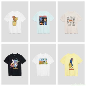 日本代购 graniph 汉娜芭贝拉系列动画联名款短袖T恤 猫和老鼠