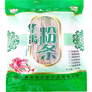 河南省许昌特产淀粉制品华禹红薯手工粉条粉丝粉皮食用农产品